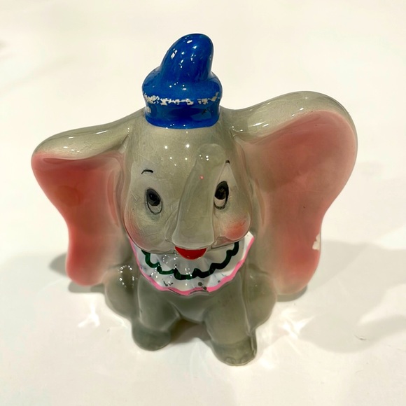 Disney Other - COPY - Vintage Dumbo 4 inch Porcelain Figurine.
